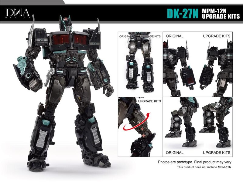 Image Of Nemesis Prime DK 27N Limited Edition Upgrade Kit From DNA Design  (3 of 6)